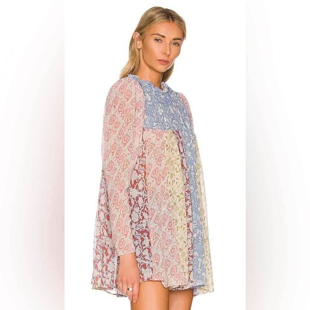 Free People Merrie Mix Print Tunic - Picture 8 of 8